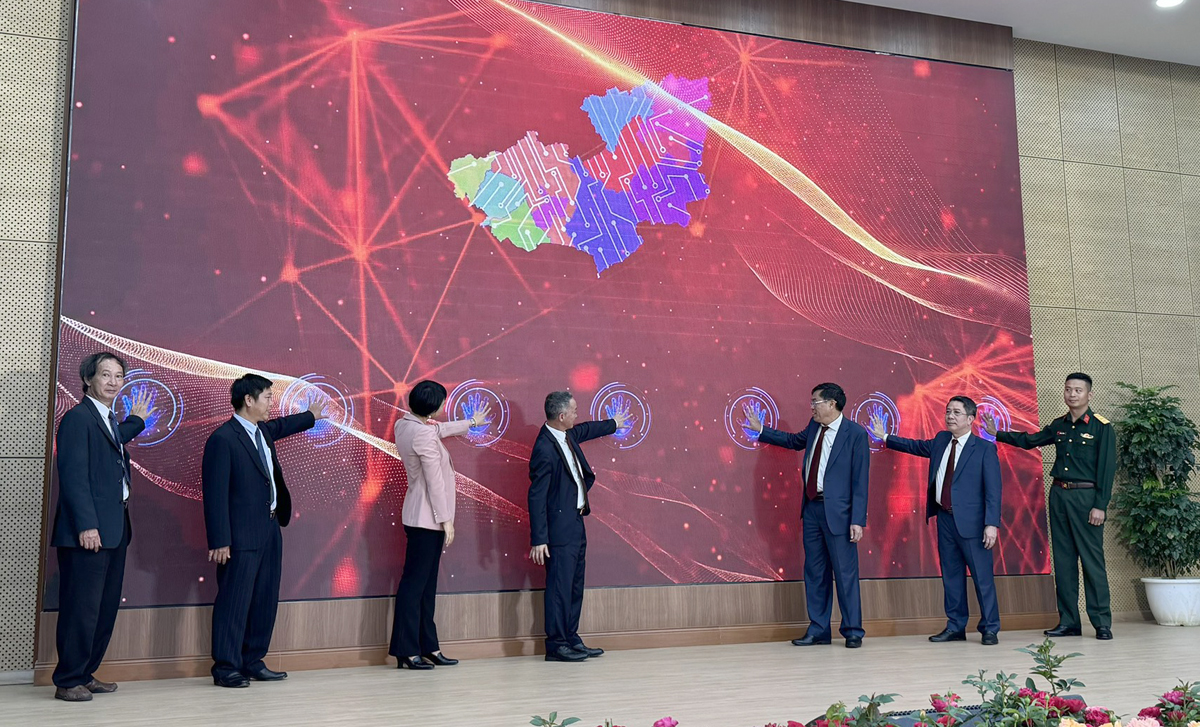 Lam Dong province officially launches Intelligent Operation Centre