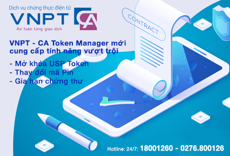 Chữ ký số Token Manager: nhiều tiện ích trong một 