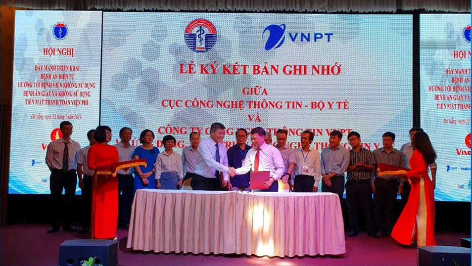 VNPT hợp tác với Cục Công nghệ Thông tin – Bộ Y tế phát triển công nghệ thông tin y tế