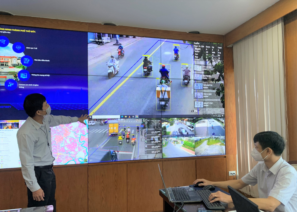 Thu Duc city’s Intelligent Operation Center officially comes into operation.
