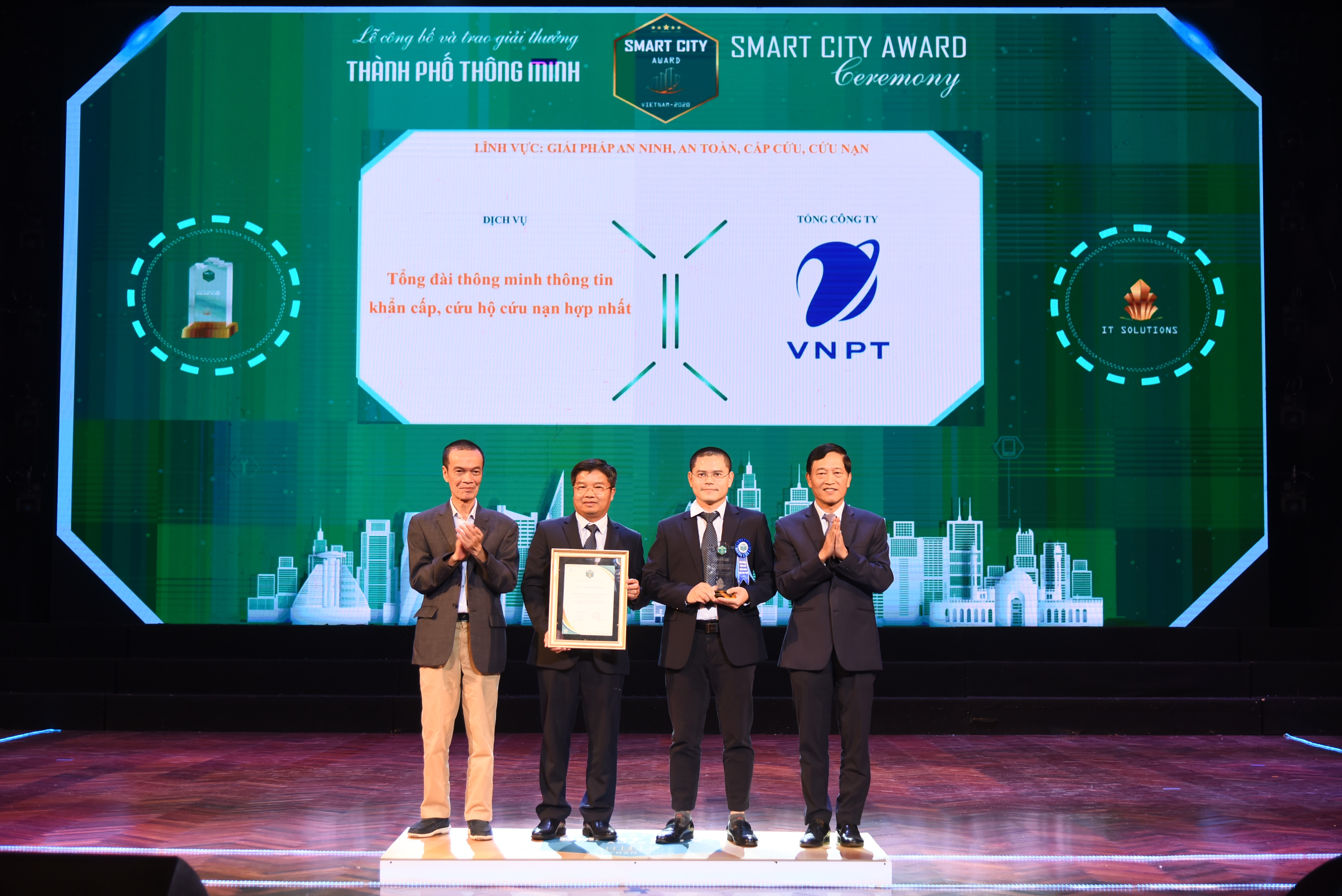 02 giải pháp của VNPT-Media được vinh danh tại Giải thưởng Thành phố Thông minh 2020