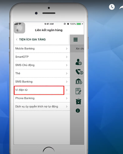 Cách liên kết ví VNPT Pay với Vietcombank bước 9