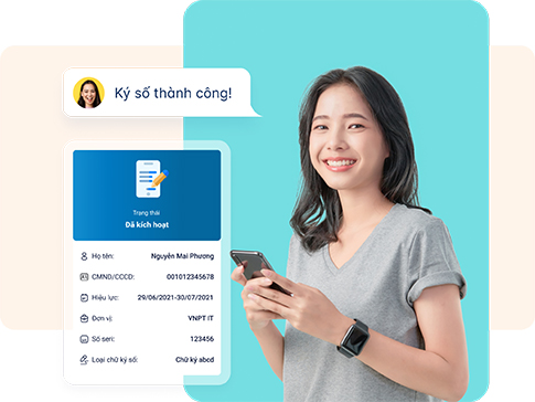 Quá trình đăng ký và kích hoạt tài khoản ký số từ xa VNPT đơn giản và nhanh chóng