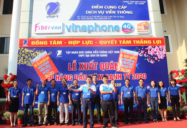 khai trương trung tâm giao dịch vnpt an giang