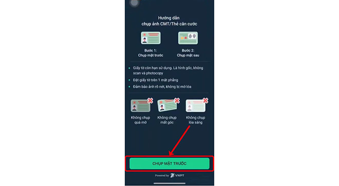 Xác thực giấy tờ tùy thân và ảnh chân dung