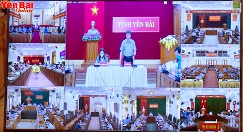 VNPT hỗ trợ Yên Bái vận hành Hệ thống Hội nghị Giao ban điện tử đa phương tiện đến cấp xã