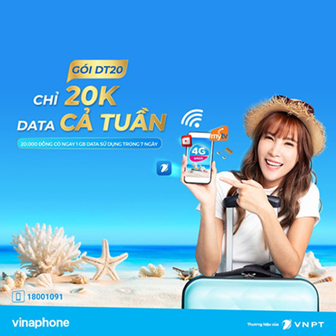 g&oacute;i cước 4g 20k của vnpt