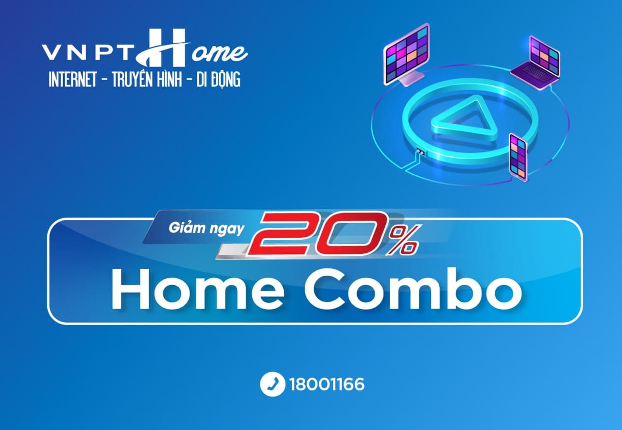 Chương trình ưu đãi các gói tích hợp Internet - Truyền hình của VNPT tháng 11/2020