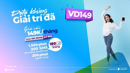 Những lý do người dùng di động trả trước không nên bỏ qua gói cước VD149 VinaPhone