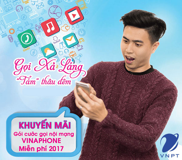 đăng ký các gói cước gọi của vinaphone
