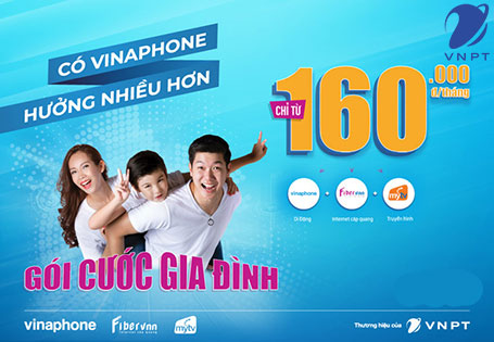 #1 Tổng hợp 7 gói cước Gia đình VinaPhone (Mới nhất 2019)