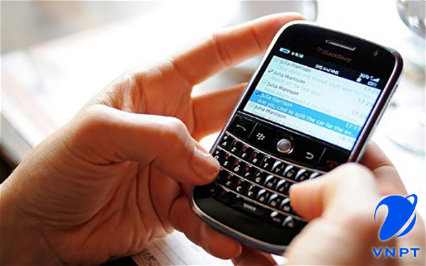 Gói cước Blackberry VinaPhone giúp khách hàng sử dụng được các dịch vụ có trong điện thoại