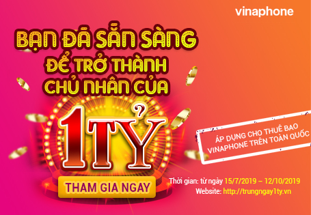 VinaPhone tung chương trình khuyến mại hot nhất mùa hè 2019