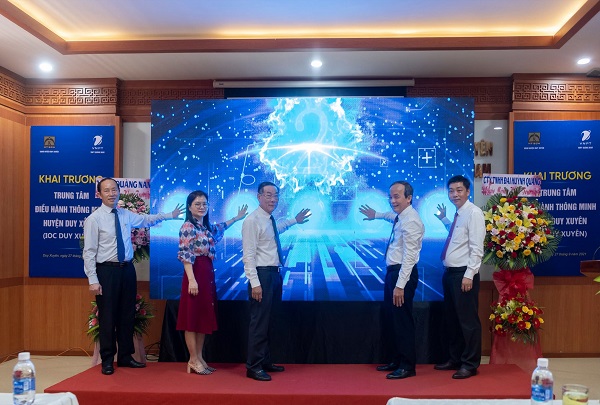 Khai trương Trung tâm điều hành thông minh huyện Duy Xuyên, Quảng Nam