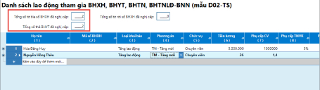 Điền tổng số thẻ và số sổ đề nghị cấp