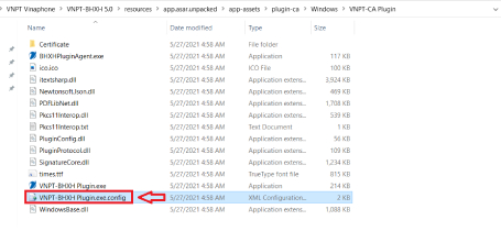 Mở file bằng notepad