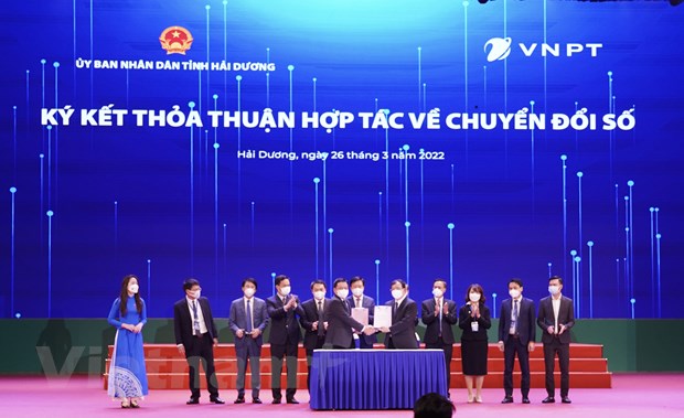 VNPT ‘bắt tay’ Hải Dương đón đầu xu hướng chuyển đổi số