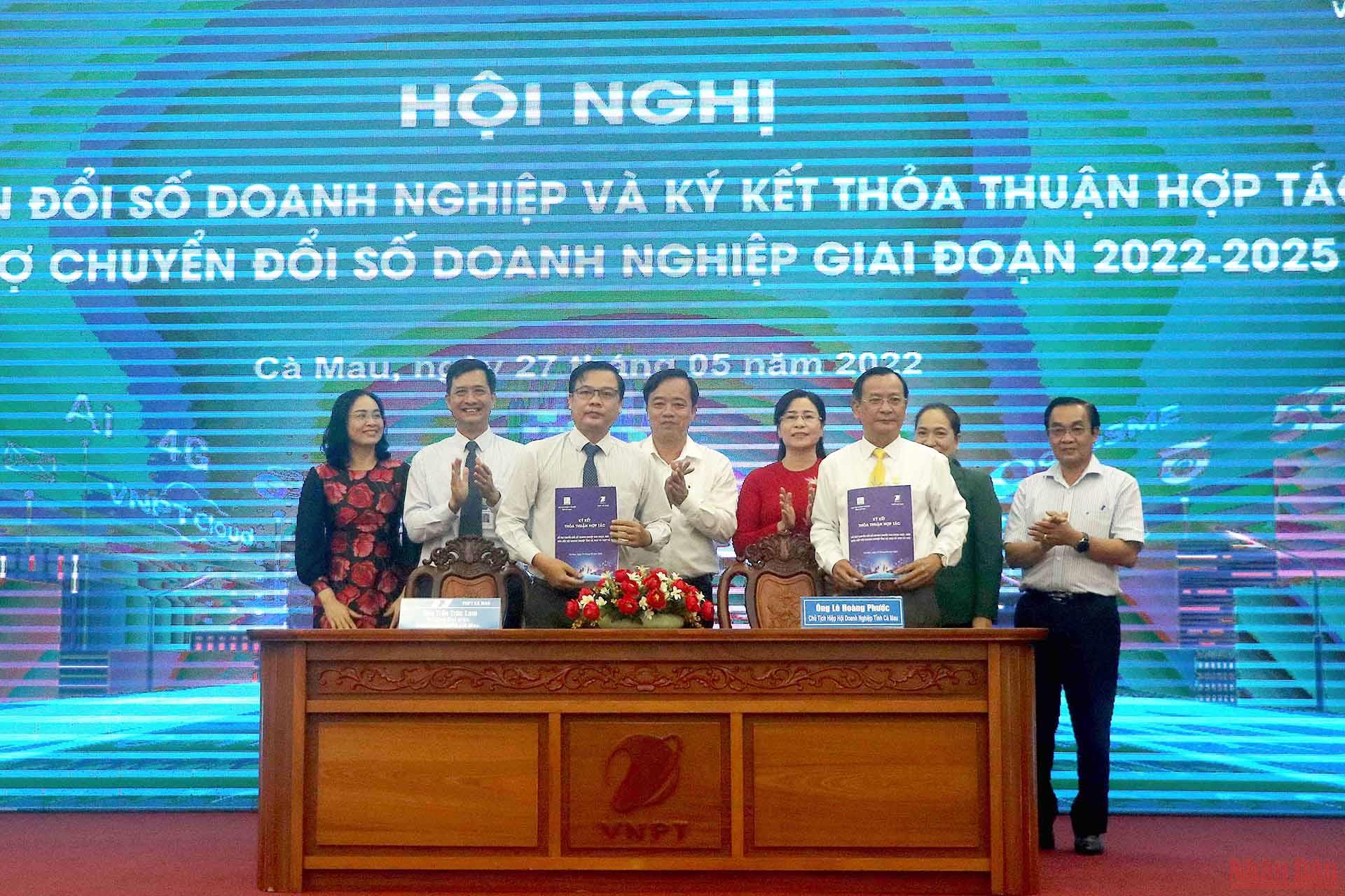 Cà Mau thúc đẩy chuyển đổi số trong hệ thống doanh nghiệp