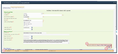 Bước 13 cập nhật chữ ký số hải quan vnpt