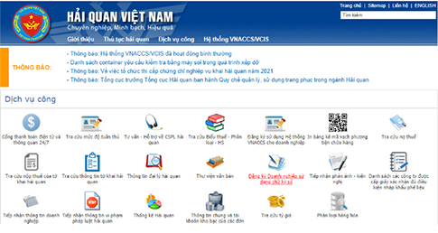 Bước 2 cập nhật chữ ký số hải quan vnpt