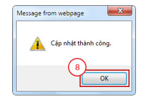 Bước 6 cập nhật chữ ký số hải quan vnpt