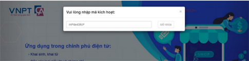 Bước 7 lấy lại mã pin chữ ký số VNPT 