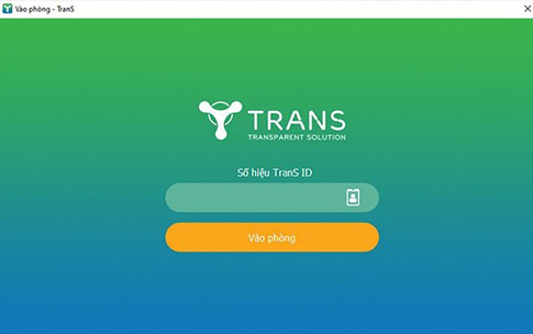 Ứng dụng họp hội nghị trực tuyến với Trans