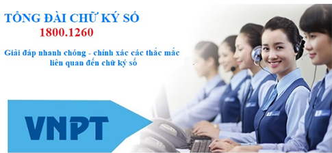 [Cập nhật] Số điện thoại hỗ trợ chữ ký số VNPT để khách hàng liên hệ nhanh chóng