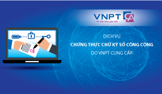 Chứng thực chữ ký số công cộng VNPT-CA