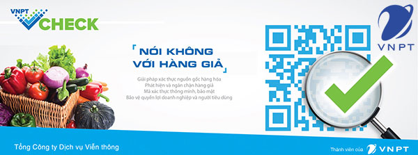 Tem truy xuất nguồn gốc VNPT Check - giải pháp truy xuất nguồn gốc sản phẩm hiệu quả