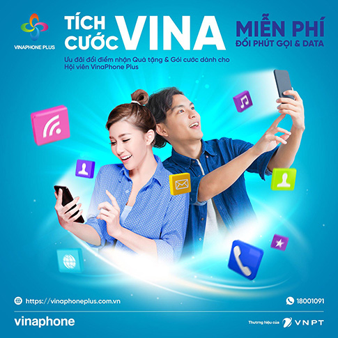Với gói cước dịch vụ, hội viên sẽ được kích hoạt ngay sau khi đổi điểm VinaPhone Plus.