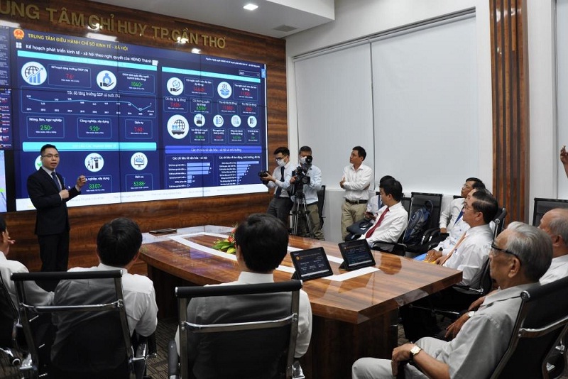 VNPT hỗ trợ Cần Thơ mang Trung tâm Điều hành thông minh về huyện