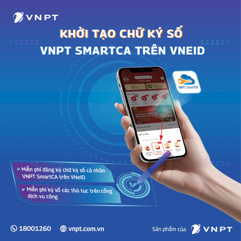 VNPT SmartCA - Giải pháp ký số từ xa