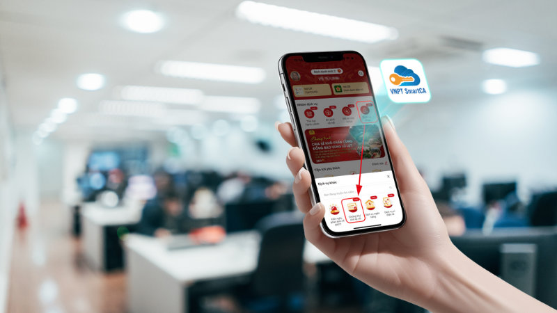 Chữ ký số VNPT SmartCA đơn giản hóa thủ tục