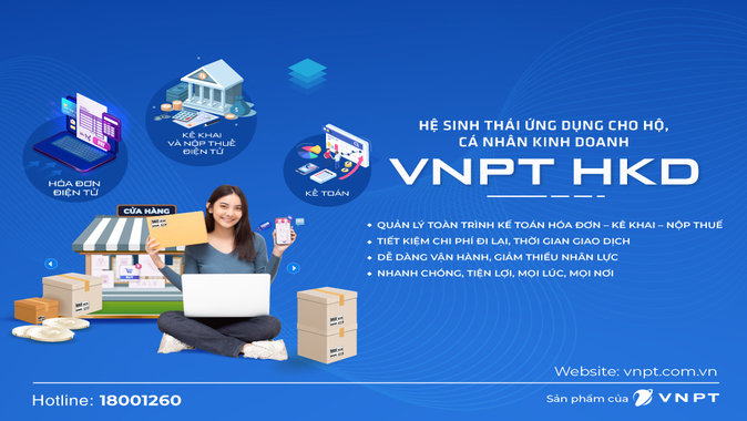 VNPT HKD - Giải pháp quản lý bán hàng và theo dõi doanh thu