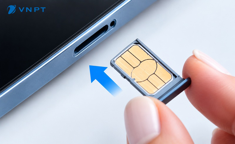 Tháo lắp SIM 