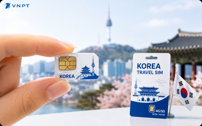 Phân loại SIM du lịch Hàn Quốc phổ biến nhất là theo tính năng sử dụng