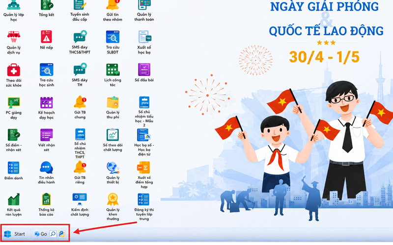 Mở chức năng khen thưởng