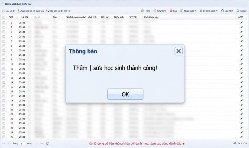 Ki&ecirc;̉m tra dữ li&ecirc;̣u trước khi lưu