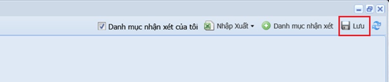 Bước 4. Lưu kết quả