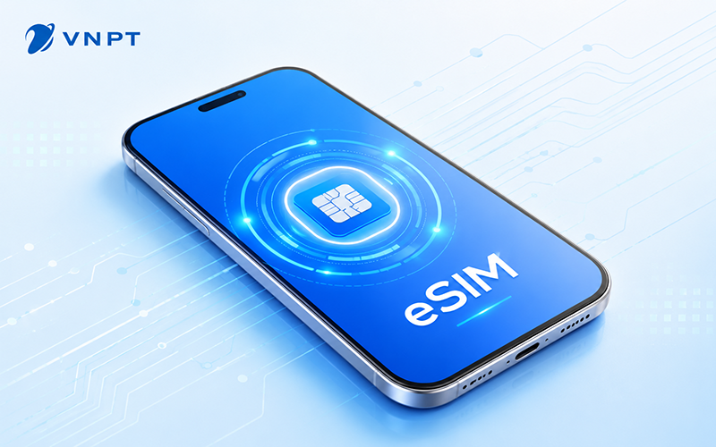 eSIM giúp cài gói data du lịch mà không cần thay SIM vật lý.