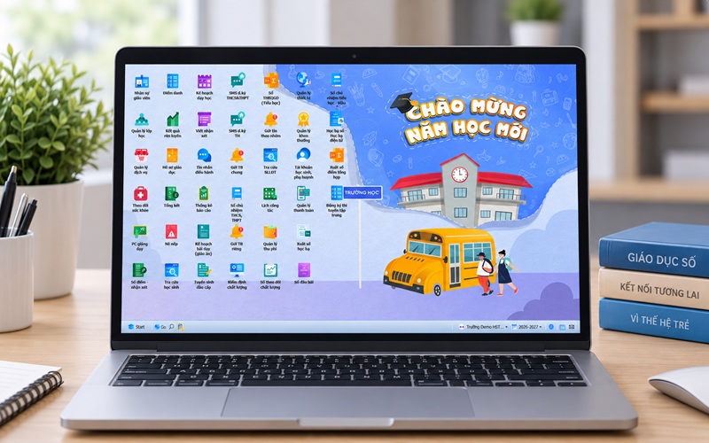 Giao diện vnEdu dành cho admin được thiết kế để tối ưu hóa trải nghiệm người dùng với sự sắp xếp rõ ràng và thân thiện. > Tìm hiểu thêm về nền tảng học và thi trực tuyến VNEdu
