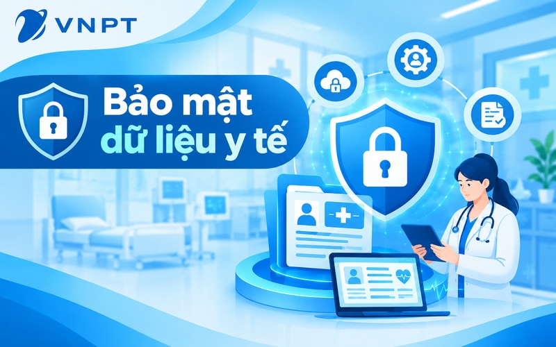Bảo mật dữ liệu y tế là bảo đảm dữ liệu của người bệnh chỉ được đúng người truy cập, không bị thay đổi ngoài ý muốn