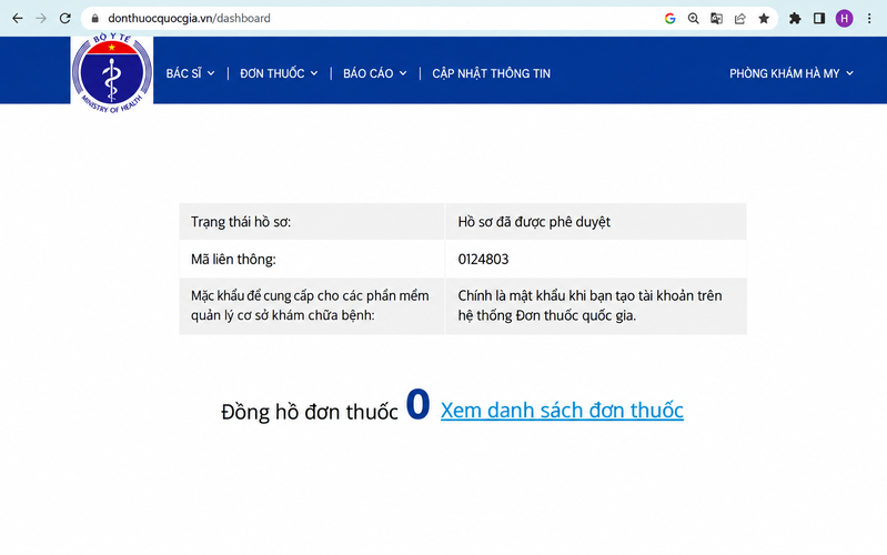 Hồ sơ đã được phê duyệt