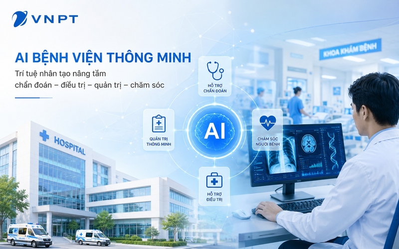AI phát huy hiệu quả tốt hơn khi được đặt trên nền tảng dữ liệu số và các hệ thống bệnh viện có khả năng liên thông.