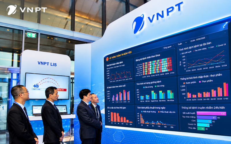 VNPT - Đơn vị tiên phong trong chuyển đổi số y tế tại Việt Nam, giúp các cơ sở y tế đáp ứng trọn vẹn bộ tiêu chí của Bộ Y tế