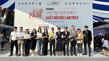 VNPT tại VNU Job Fair 2024: Khẳng định vị thế thương hiệu và thu hút nhân tài trẻ