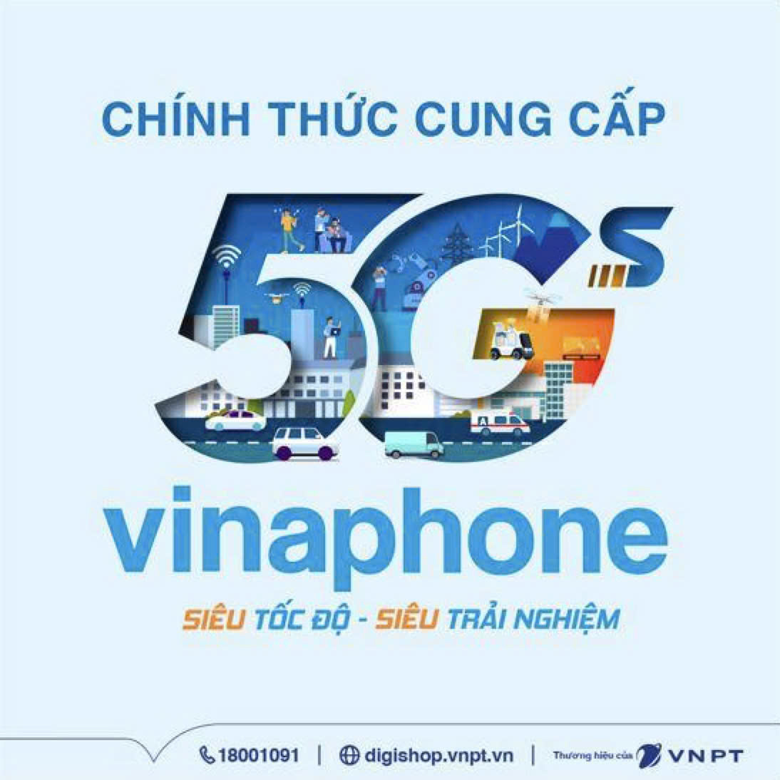 VinaPhone cung cấp dịch vụ 5G – Siêu tốc độ, siêu trải nghiệm