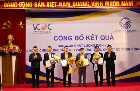 VNPT -CA  tiếp tục là giải pháp chữ ký số có chất lượng dịch vụ tốt nhất năm 2024