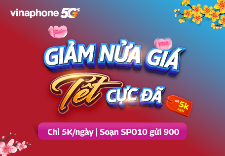 Giảm nửa giá - Tết cực đã